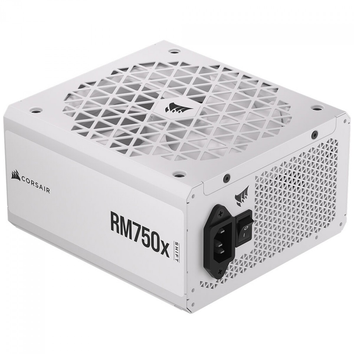 Fonte Corsair RM750x Shift White, 750W, 80 Plus Gold, Full Modular, ATX 3.1, PCIe 5.1, Branco, CP-9020273-BR - Imagem 2