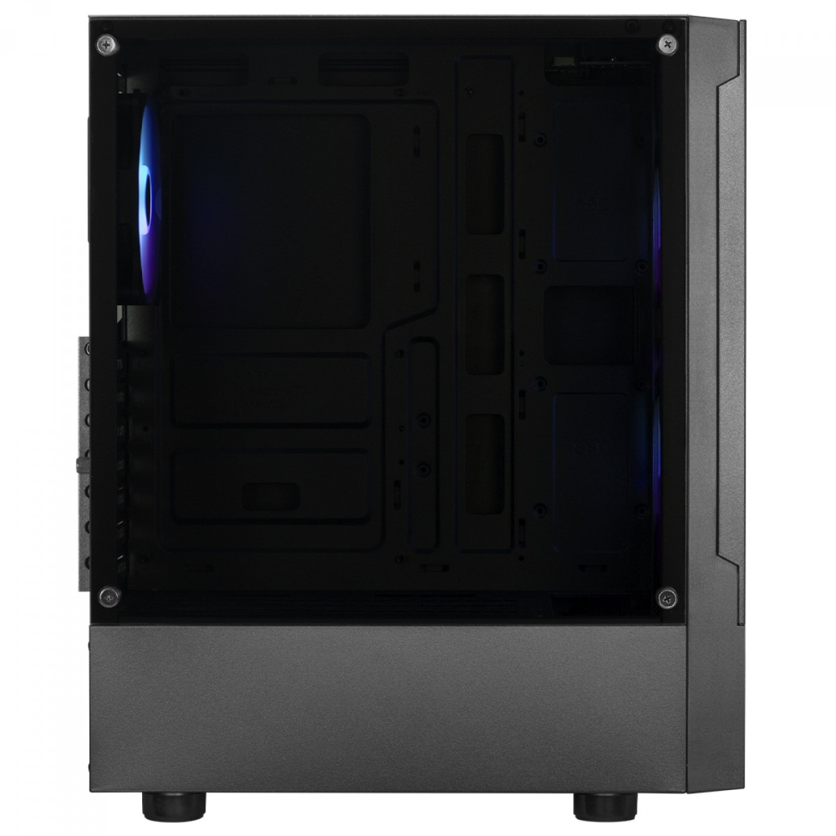 Gabinete Gamer Gamdias Talos E3 Mesh, Vidro Temperado, Mid Tower, ATX, Com 3 Fans ARGB, Preto - Imagem 3
