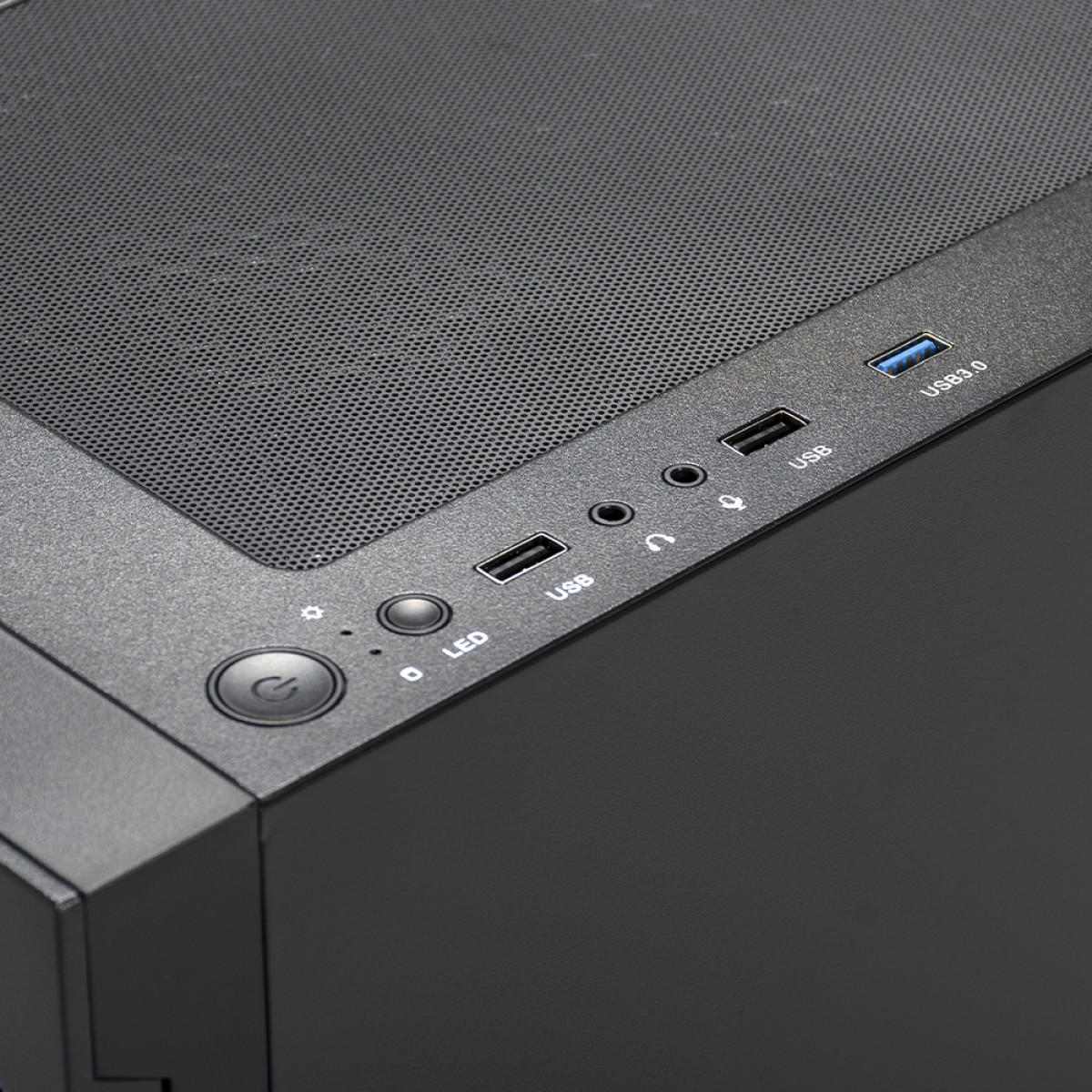 Gabinete Gamer Gamdias Talos E3 Mesh, Vidro Temperado, Mid Tower, ATX, Com 3 Fans ARGB, Preto - Imagem 6