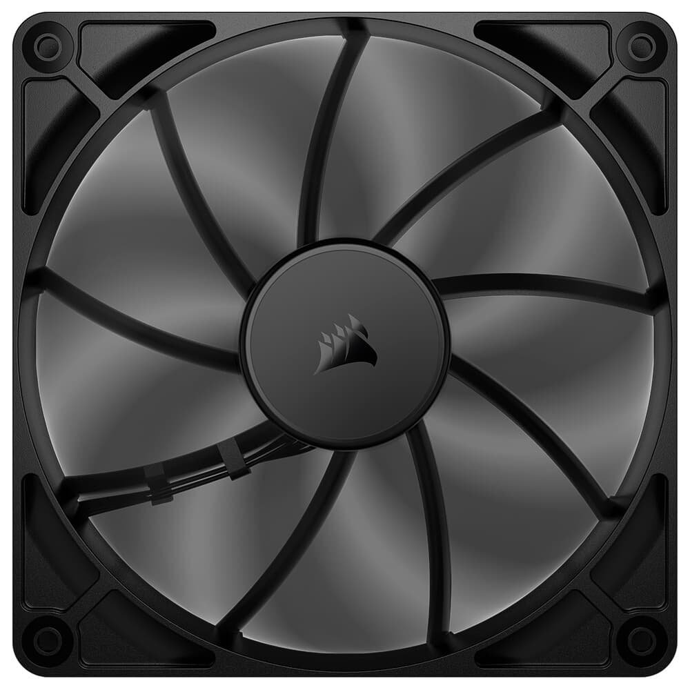 Kit Fan Com 2 Unidades Ventoinhas Corsair RS140, 140mm, PWM, Preto - CO-9050191-WW - Imagem 3
