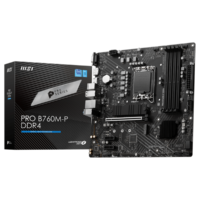 Placa Mãe MSI PRO B760M-P DDR5, Intel LGA 1700, mATX, DDR5