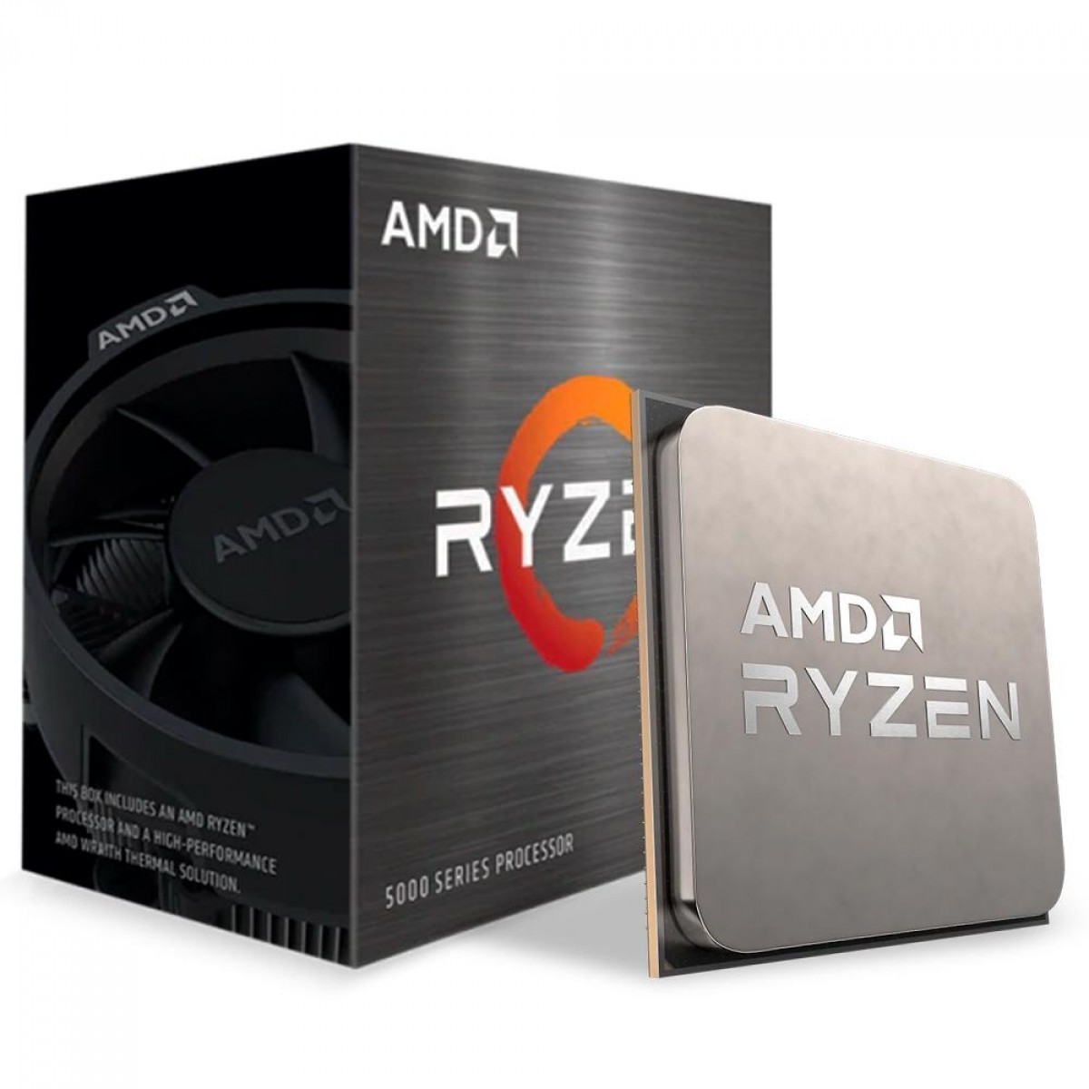 Processador Ryzen 7 5700X3D AMD 3.0GHz (4.1GHz Turbo), 8-Cores 16-Threads - 100-100001503WOF