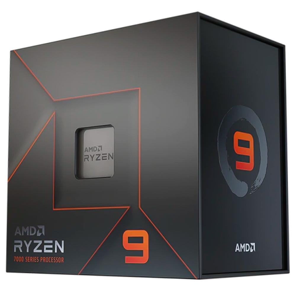Processador AMD Ryzen 9 7900X, 5.6GHz Max Turbo, Cache 76MB, AM5, 12 Núcleos, Vídeo Integrado - 100-100000589WOF - Imagem 2