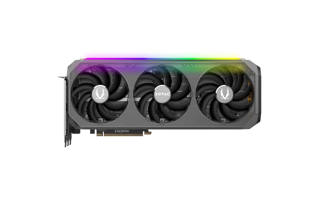 Placa de Vídeo RTX 5080 16GB OC ZOTAC NVIDIA GeForce AMP Extreme INFINITY Ultra OC GDDR7 DLSS 4, Ray Tracing - Imagem 2