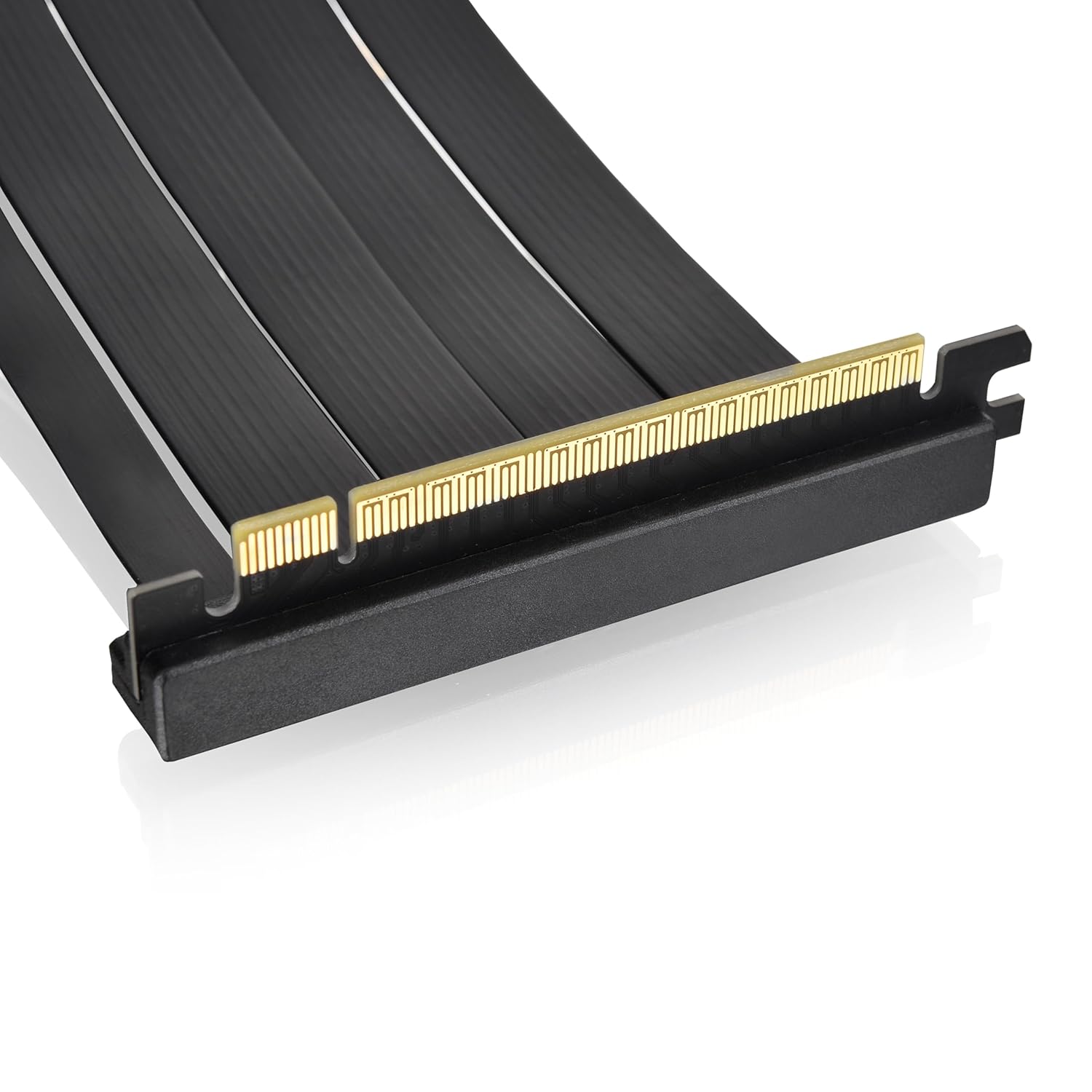 Cabo Riser PCI-E 4.0 Dual 90 Graus Thermaltake 130MM - AC-071-CO1OTN-C1 - Imagem 3