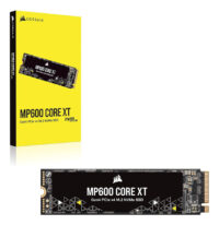 SSD 4TB Corsair MP600 CORE XT, PCIe Gen 4.0 x4 NVMe M.2, Leitura: 5000MB/s e Gravação: 4400MB/s - CSSD-F4000GBMP