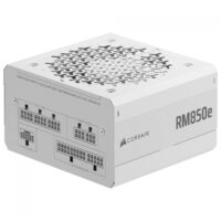 Fonte 850W Branca Corsair RM850e, Cybenetics Gold, PCIe 5.1, ATX 3.1, Full Modular, ‎CP-9020293-BR