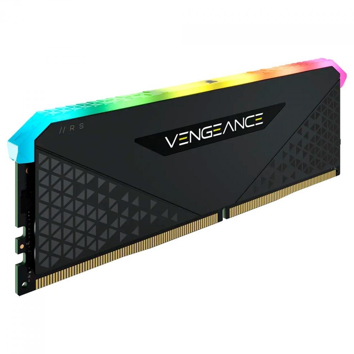 Memória DDR4 16GB (2x8GB) Corsair Vengeance RGB RS, 3600MHz, Black, CMG16GX4M2D3600C18 - Imagem 2