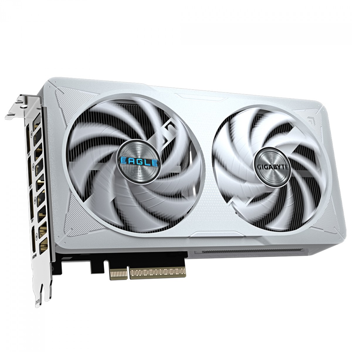Placa de Vídeo RTX 5060 Branca Gigabyte NVIDIA GeForce Eagle OC ICE, 8GB, GDDR7, DLSS, Ray Tracing - Imagem 2