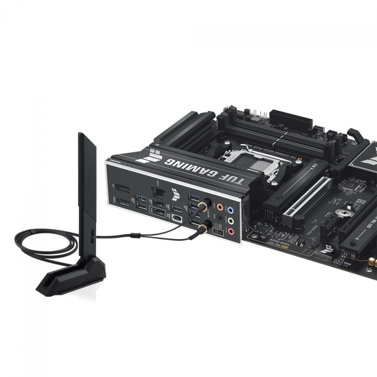 Placa Mãe Asus TUF Gaming B850-PLUS WIFI 7 e Bluetooth, AMD AM5, ATX, DDR5, 90MB1J30-M0EAY0 - Imagem 6