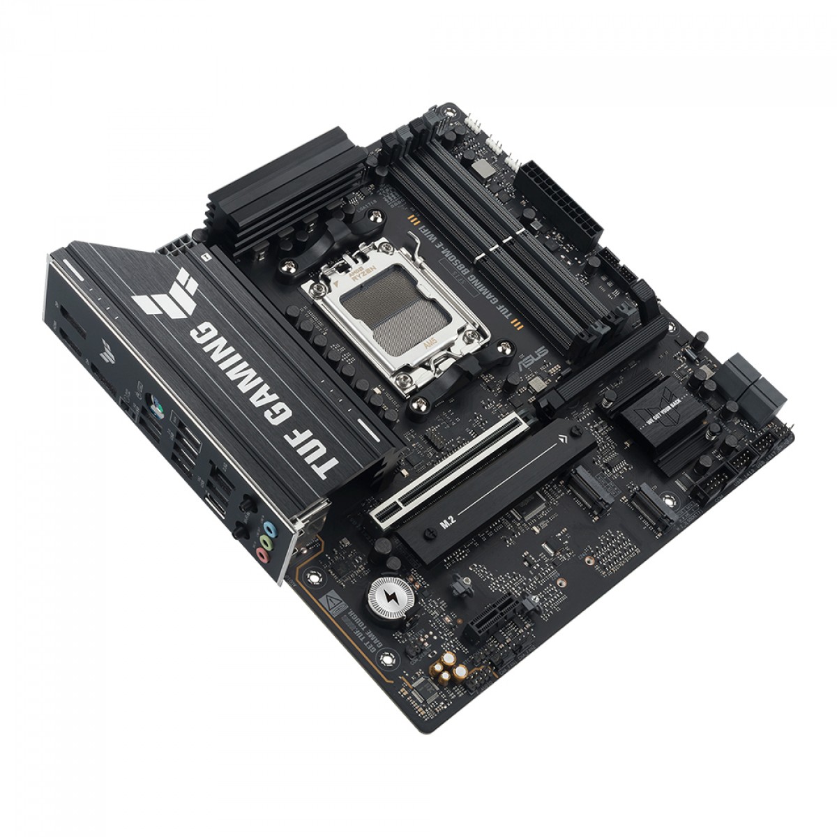 Placa Mãe B850M-E Asus TUF-Gaming WIFI 6E e Bluetooth, AMD AM5, MATX, DDR5 - Imagem 4