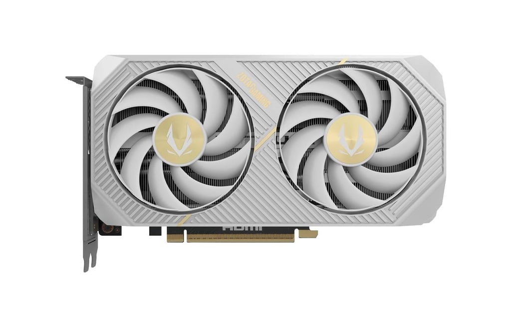 Placa De Vídeo Branca Zotac Nvidia Rtx 5060 Ti OC 16GB GDDR7, Ray tracing, DLSS - Imagem 2