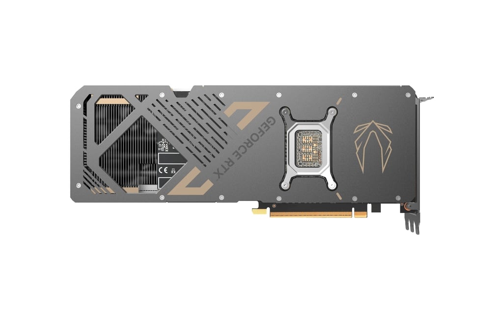 Placa de Vídeo RTX 5080 OC 16GB GeForce Zotac, Solid Core OC, 16GB GDDR7, ZT-B50800J2-10P - Imagem 4