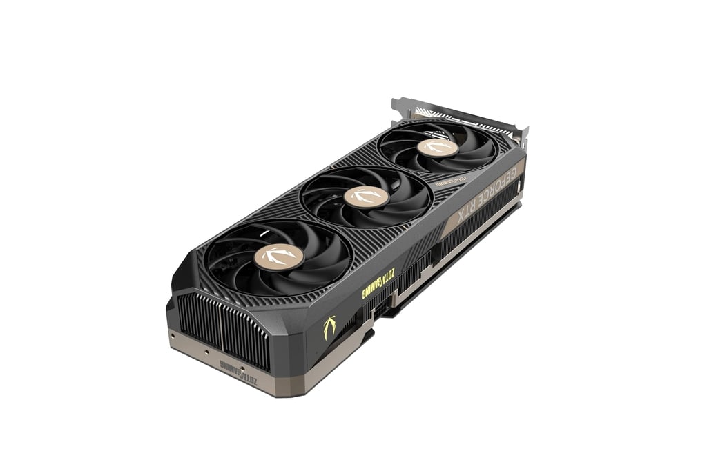 Placa de Vídeo RTX 5080 OC 16GB GeForce Zotac, Solid Core OC, 16GB GDDR7, ZT-B50800J2-10P - Imagem 5