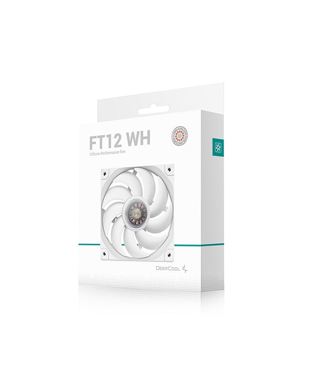 Cooler Para Gabinete DeepCool FT12 Branco, 120mm, PWM, 2150 RPM, 75 CFM - Imagem 5