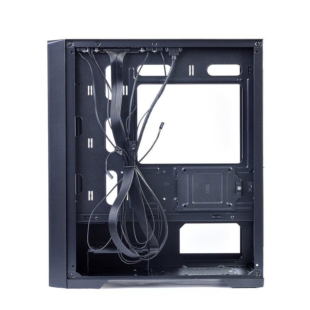 Gabinete Gamer Round5 Astra, Mini Tower, M-ATX, Lateral em Vidro, Preto, SEM FANS - R5-ASTRA-B-2185 - Imagem 4