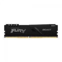 Memória DDR4 Kingston Fury Beast, 16GB, 3200Mhz, Preto, KF432C16BB1/16
