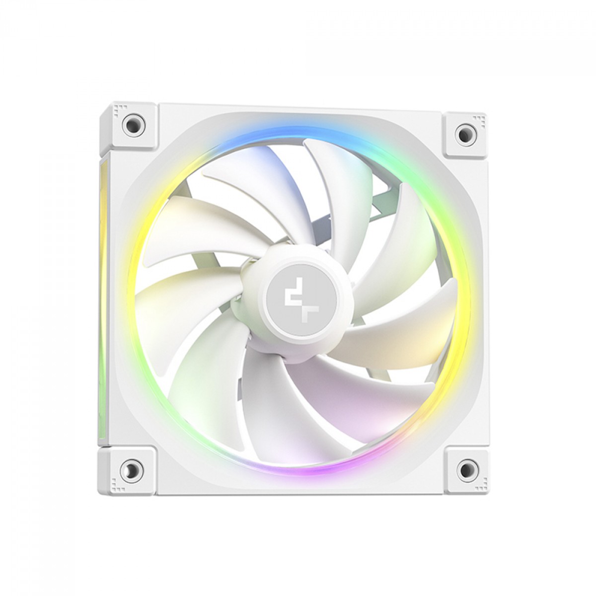 Water Cooler DeepCool LQ240 WH, ARGB, 240mm, Com Display, Intel-AMD, Branco, R-LQ240-WHDSMC-G-1 - Imagem 3
