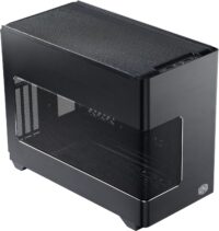Gabinete Mini ITX NR200P V3, compatível com GPU de até 361mm, Suporte Vertical Riser 5.0 Gen5 incluído