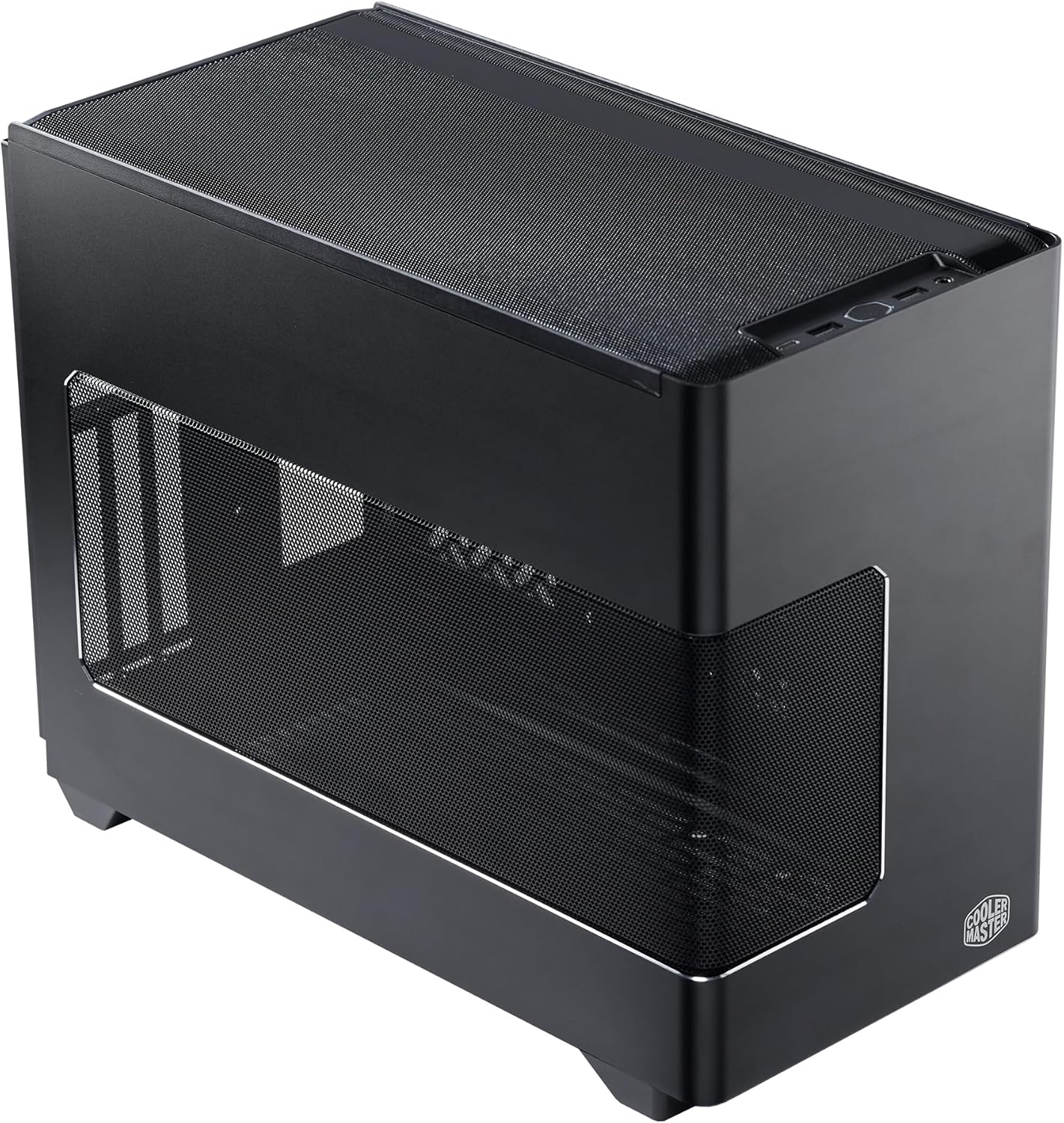 Gabinete Mini ITX NR200P V3, compatível com GPU de até 361mm, Suporte Vertical Riser 5.0 Gen5 incluído