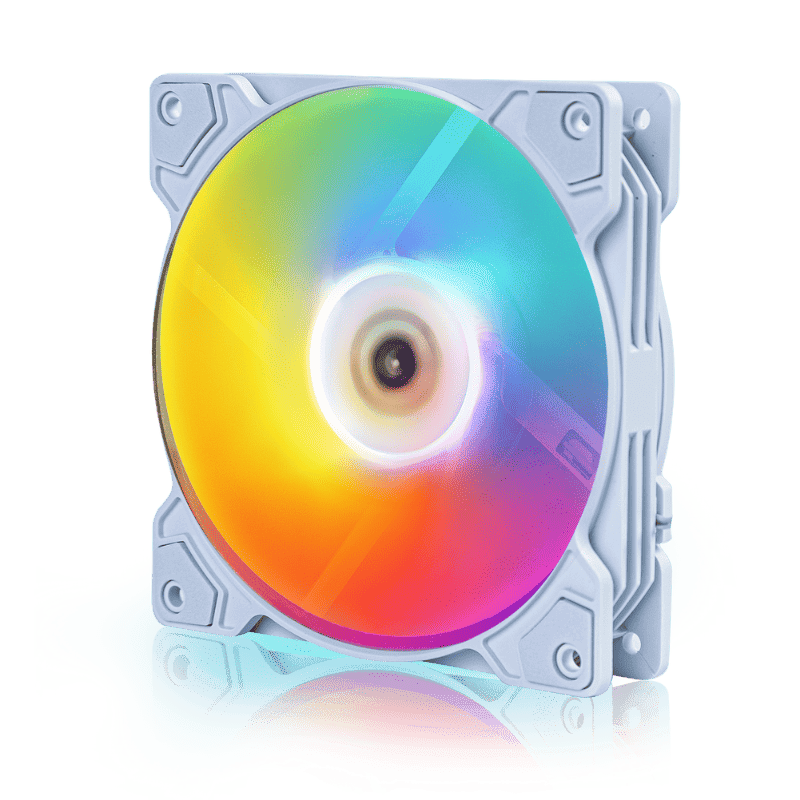 Fan ROUND5 Cyclone FW White