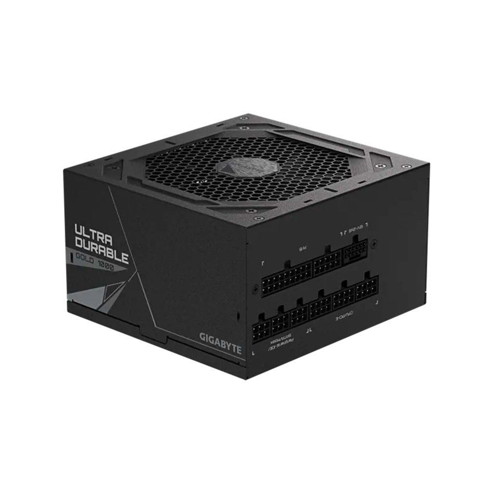 Fonte Gigabyte UD1000GM PG5 V2, 1000W ATX 3.1, PCIE 5.1, 80 PLUS Gold, Modular, PFC Ativo, Preto - Imagem 3