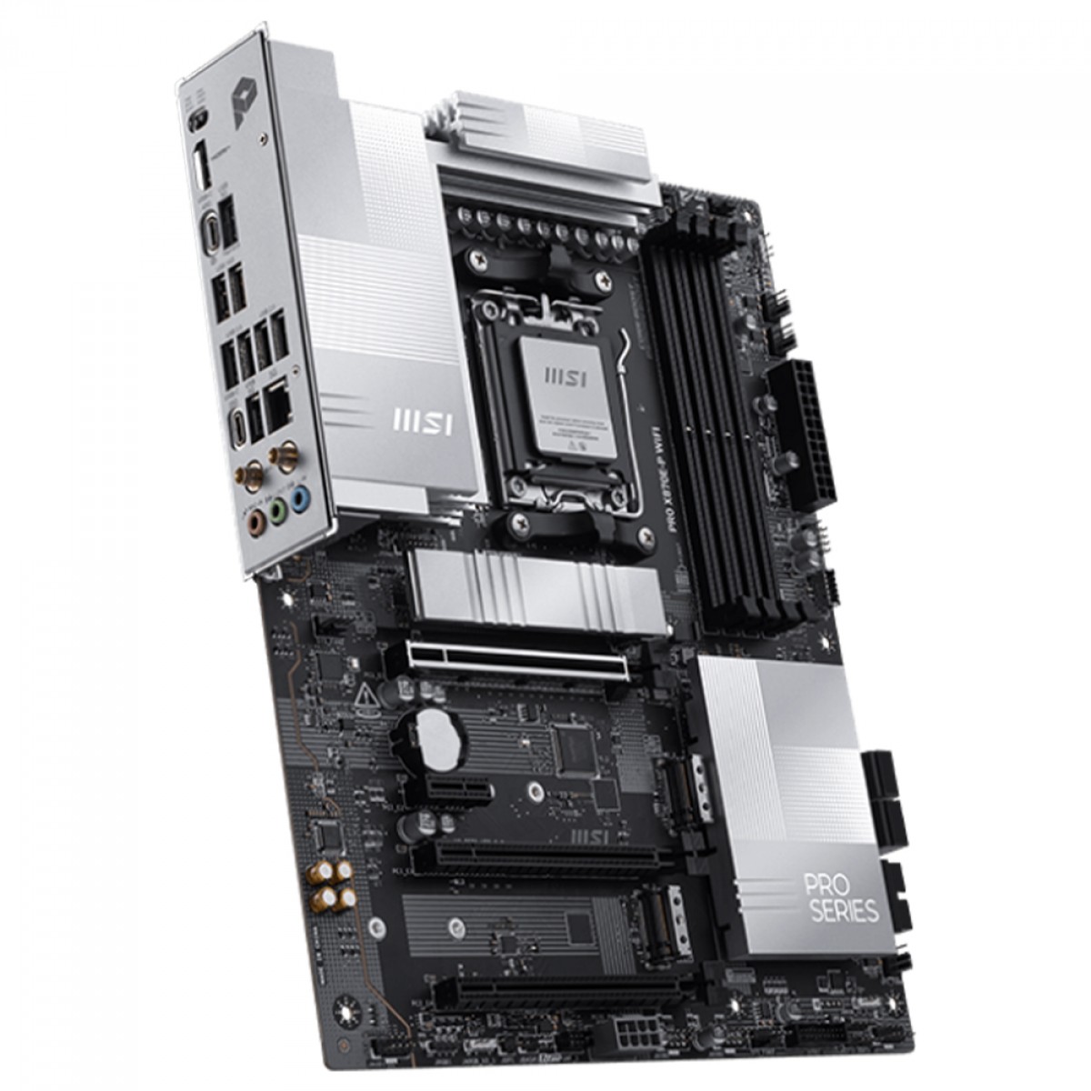 Placa Mãe MSI PRO X870E-P WiFi 7 e Bluetooth, AMD AM5, ATX, DDR5 - Imagem 4