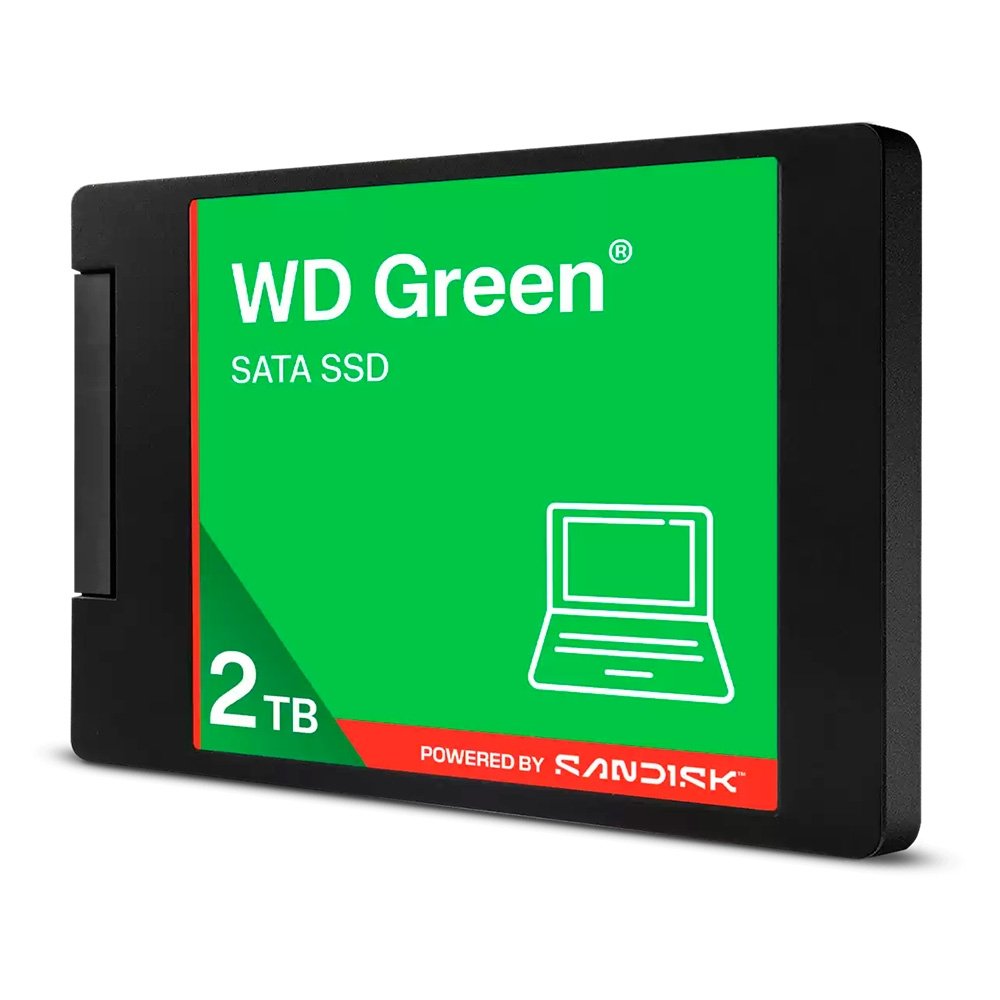 SSD SanDisk WD Green SATA, 2TB, 2.5"", Leitura: 545MB/s, Gravação: 460MB/s - WDS200T5G0A - Imagem 2