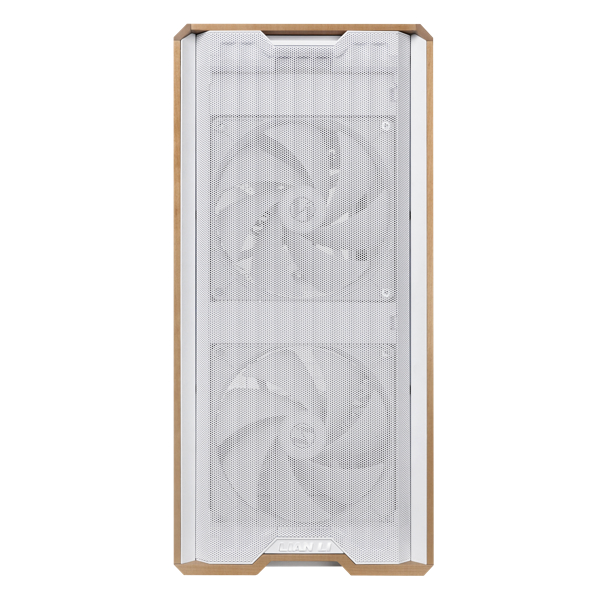 Gabinete Lian Li Lancool 217 Wood Edtion, Mid Tower, ATX, Vidro Temperado, Com 3 Fans, Branco - Imagem 5
