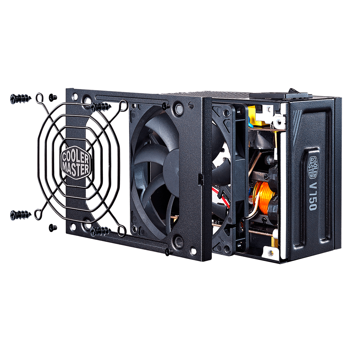Fonte Cooler Master V750 SFX Gold, 750W, Full Modular, 80 Plus Gold + Cabo PCIe 5.1 12VHPWR, Preto - MPY-7501-SFHAGV-WO - Imagem 9