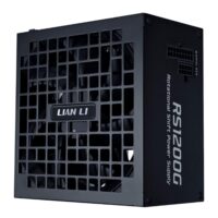 Fonte Lian Li RS 1200W, 80 Plus Gold, ATX 3.1, PFC Ativo, Full Modular, Cabos Sleeveds e Hub USB