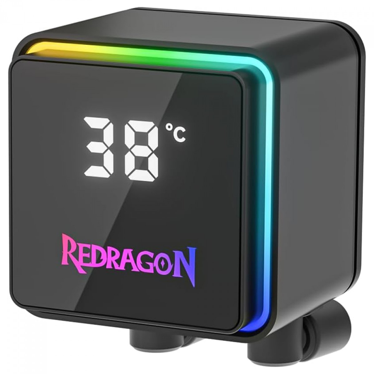 Water Cooler Redragon CCW-1021, ARGB, 240mm, Com Display LCD, Intel-AMD, Preto - Imagem 3
