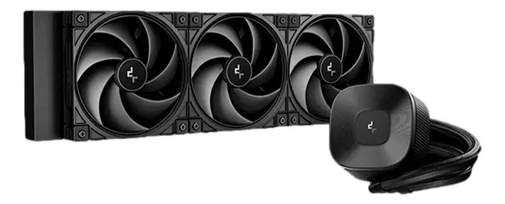 Water Cooler DeepCool LE360 V2 Zero Dark, 360mm, Intel-AMD, R-LE360ZERO-BKLNMD-G-1