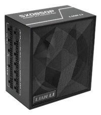 Fonte Lian Li SX0850P, 850W, Full Modular com Cabos Sleeveds, 80 Plus Platinum, ATX3.1, Preto, SX0850P-BK