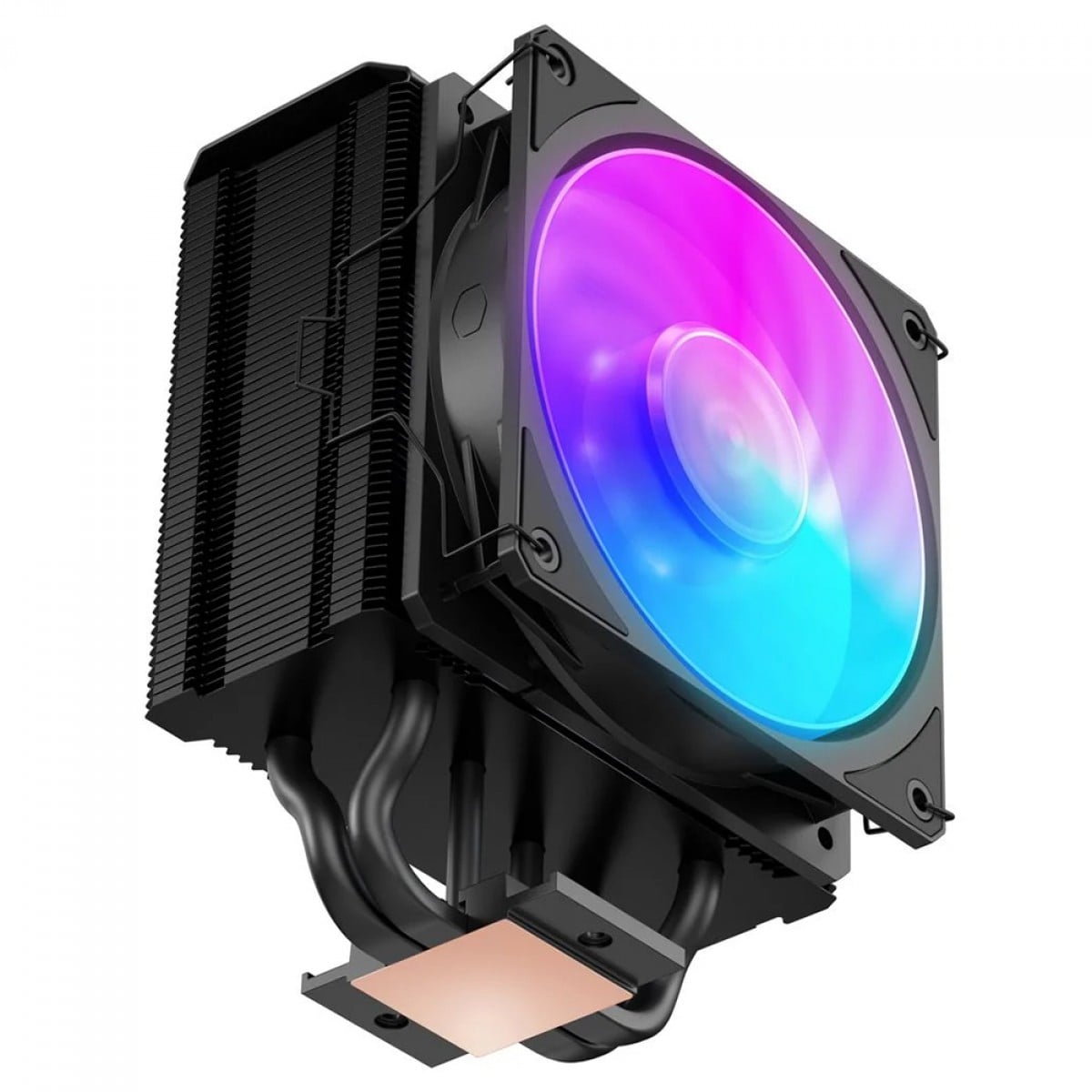 Cooler Para Processador Cooler Master Hyper 212 3DHP, 120mm, Intel-AMD, ARGB, Preto, MAY-T2HP-217PA-R1 - Imagem 2