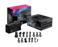 Fonte 1300W MSI PRO Ai1300TS PCIE5 80 Plus Platinum, Full Modular com Cabos Sleeved, ATX 3.1 PCIe 5.1 Ready